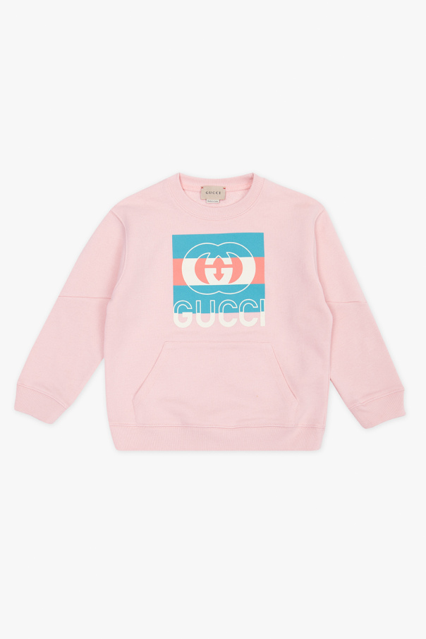 Mens pink discount gucci sweater